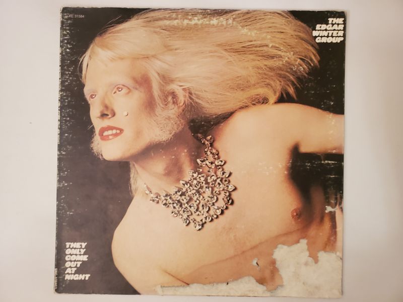 The Edgar Winter Group They Only Come Out at Night vinyl record
